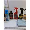 Image 2 : 11- PC Car Detailing Sprays (Mostly Full), (3) Microfiber Cloths, Pickup Only
