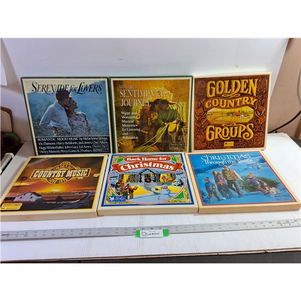 (10) Assorted Album Records