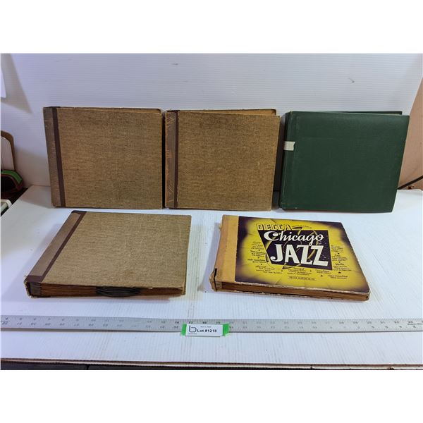 (5) Assorted Vintage Record Albums