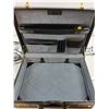 Image 2 : Suitcase w/ Combination Locks - Car Air Compressor (Untested) - Adjustable Lamp (Tested) - As Is