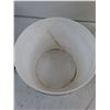 Image 2 : (2) Plastic Buckets - Usask Bag - Stoneware Platter - As Is, Pickup Only