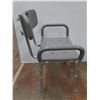 Image 6 : *(2) Plastic Storage Bins (23x12x17.75" & 24x17.5x18") - Shower Chair (Approx. 21x30.5x15"), PU Only
