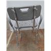 Image 7 : *(2) Plastic Storage Bins (23x12x17.75" & 24x17.5x18") - Shower Chair (Approx. 21x30.5x15"), PU Only