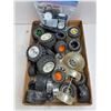 Image 4 : Collection of Vintage Newspapers - Assorted Bowls - Assorted Toy Car Tires - As Is