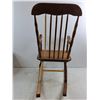 Image 3 : *Mini Rocking Chair (Approx 13.75x29x22") - As Is, Pickup Only