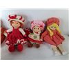 Image 2 : Doll Lot- Porcelain, Strawberry Shortcake, Misc.