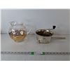 Image 1 : Glass Pitcher & Foley Food Mill