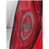 Image 3 : (1) Red Underarmor Duffel Bag, (1) Purple Skyway Suitcase