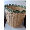 Image 6 : (3) Wicker Baskets, (1) Purse, Pickup Only