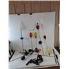 Image 1 : *Assorted Christmas Lawn Decorations and Griund Pegs All Untested As-Is No Shipping