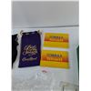 Image 6 : Remote As-Is, (6) Fridge Magnets, Assorted Promotional Bags & Pouches, Guardian Angel Pin, Misc