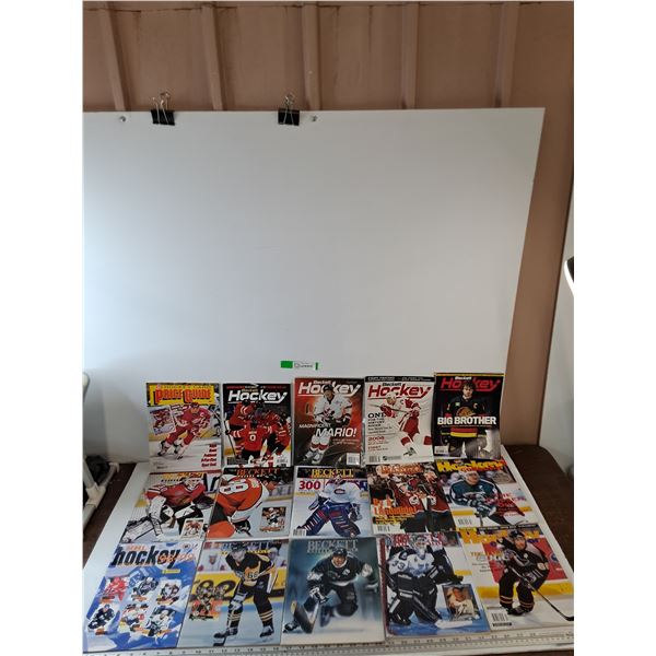(15) NHL Hockey Magazines, Beckett Hockey Monthly, Hockey Collector, NHL Hockey