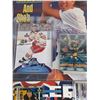 Image 4 : Assorted Old Sports Magazines, Hockey Cards, Kings Puck, Hawerchuk Coin - Cannot Authenticate