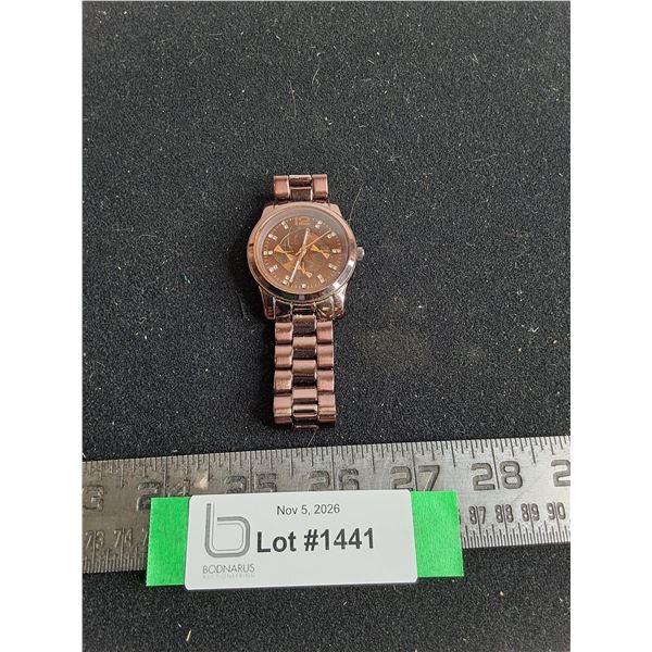 Chocolate Color Men's Wristwatch