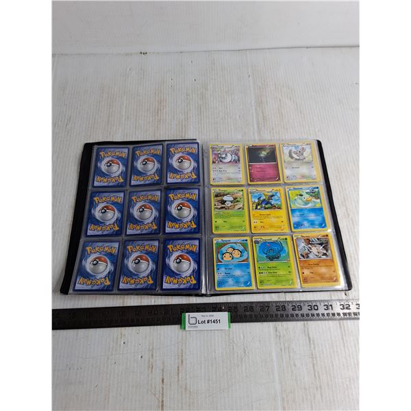 (90) Pokemon Cards in Binder - Cannot Authenticate