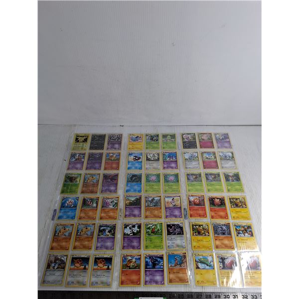 (48) Pokemon Cards in  Sleeves (Some Holos & Base) - Cannot Authenticate
