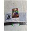 Image 1 : Fleer "Mr. Hockey" Card, 2010 World Junior Gold Medal Game Ticket Stub, Misc. - Cannot Authenticate