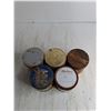 Image 2 : (5) Tobacco Tins