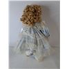 Image 3 : Porcelain Doll with Stand 18.5", Doll Wedding Veil & Doll Blanket