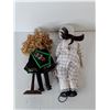 Image 2 : (2) Porcelain Dolls up to 16.5"- One Irish, One Musical