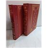 Image 2 : (4) Vintage Franklin Library Hardcover Novels-St.Augustine,Robinson Crusoe,John Donne Poems,Great Ex
