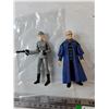 Image 2 : (4) Star Wars Figures, Female Imperial Officer, Chancellor Palpatine, Obi-Wan Kenobi, Plo Koon