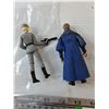 Image 4 : (4) Star Wars Figures, Female Imperial Officer, Chancellor Palpatine, Obi-Wan Kenobi, Plo Koon