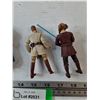 Image 5 : (4) Star Wars Figures, Female Imperial Officer, Chancellor Palpatine, Obi-Wan Kenobi, Plo Koon