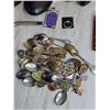 Image 5 : Random Assortment - Storage Box, Shoe Stretchers, Souvenier Spoons, Pen/Flashlight Set, Misc.