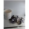 Image 1 : Bulk Plastic Piping, 5 Gallon Pail