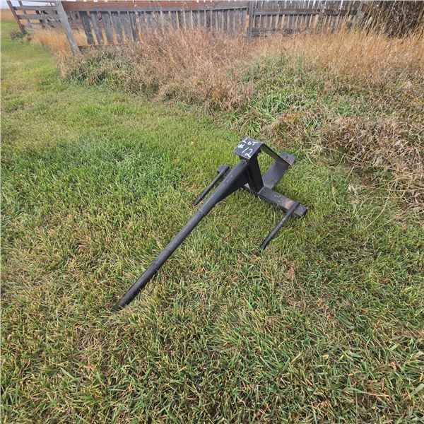 Bale Spear, Located offsite by Tessier, SK