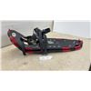 Image 1 : Atlas Snow-Shoe Company Snowshoes with Red Aluminum Frame and Ratchet Binding System, 30 × 8”