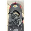 Image 2 : Atlas Snow-Shoe Company Snowshoes with Red Aluminum Frame and Ratchet Binding System, 30 × 8”
