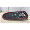 Image 3 : Atlas Snow-Shoe Company Snowshoes with Red Aluminum Frame and Ratchet Binding System, 30 × 8”