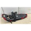Image 4 : Atlas Snow-Shoe Company Snowshoes with Red Aluminum Frame and Ratchet Binding System, 30 × 8”