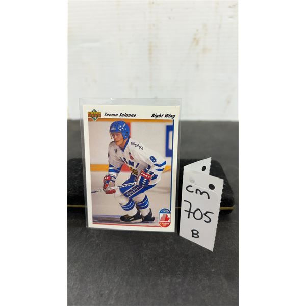 Teemu Selanne Rookie Hockey Card