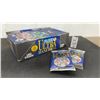 Image 1 : 1991 Fleer Ultra Baseball Trading Cards Box, Sealed Packs, 14 Cards and 1 Sticker Each