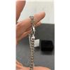 Image 3 : NEW Platinum Plated 8.0mm Cuban Link Necklace - 22” Long