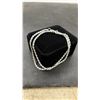 Image 2 : New 925S 3.0mm Twisted Rope Necklace, 19” Long, 925 Sterling Silver with White Gold Overlay