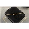 Image 5 : New 18K Gold Plated 42.0mm Simulated Diamond (CZ) Heart Cross Necklace, 18” Long