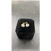 Image 3 : New 14K Gold Plated 3.0ct Each Simulated Diamond (CZ) Stud Earrings