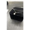 Image 5 : NEW 925S 0.8ct Moissanite Lab Diamond Solitaire Necklace, 16”-18” Long, GRA Report