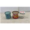 Image 7 : Vintage Advertising Tins, Burns Lard, Peek Frean's, Gold Standard, Taveners