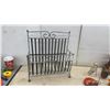 Image 2 : Vintage-Style Scrollwork Metal Magazine Rack, Toffee Tin, Eatons Hangers, Chamber Pot