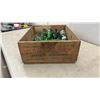 Image 9 : Vintage Soda Bottles Including 7-Up, Pepsi, Crush, Teem, Mountain Dew and More with Alicante Crate