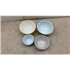 Image 2 : Vintage Pyrex Primary Colors Mixing Bowl Set, 4 Pieces