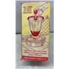 Image 10 : Vintage Kitchen Utensils: Way Rite Scale, Egg Scale, Coffee Grinder, Donut Maker with Box, Sifters