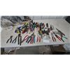 Image 1 : Assortment of Hand Tools Including Screwdrivers, Pliers, Nut Drivers, Scissors, Shears
