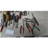 Image 2 : Assortment of Hand Tools Including Screwdrivers, Pliers, Nut Drivers, Scissors, Shears