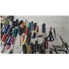 Image 3 : Assortment of Hand Tools Including Screwdrivers, Pliers, Nut Drivers, Scissors, Shears
